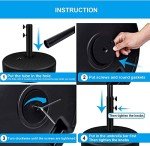 Heavy Duty 20" Round Patio Umbrella Base