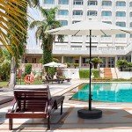 Heavy Duty 20" Round Patio Umbrella Base