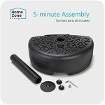 40lb Fillable Patio Umbrella Base Stand, 18in