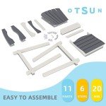 OTSUN Outdoor Tall Adirondack Chairs - Set of 2