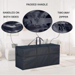 Large Waterproof Outdoor Patio Cushion Storage Bag