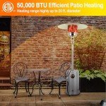50,000 BTU Outdoor Patio Heater with Table Design