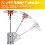 50,000 BTU Outdoor Patio Heater with Table Design