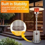 50,000 BTU Outdoor Patio Heater with Table Design