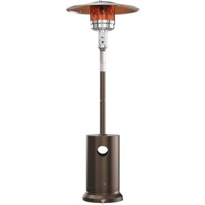 55,000 BTU Propane Patio Heater with Round Table