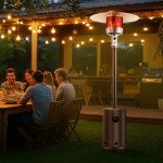 VEVOR 50,000 BTU Outdoor Patio Heater with Table