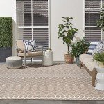 Nourison Positano Beige 9' x 12' Area Rug