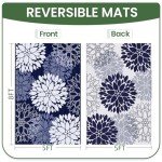 Reversible Waterproof Outdoor Patio Rug - 5' x 8
