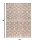 Nourison Positano Beige 9' x 12' Area Rug