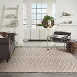 Nourison Positano Beige 9' x 12' Area Rug