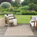 Nourison Positano Beige 9' x 12' Area Rug
