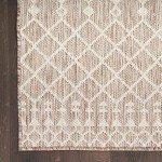 Nourison Positano Beige 9' x 12' Area Rug