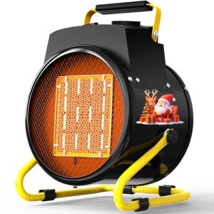 Portable Electric Outdoor Heater with 3 Heat Modes