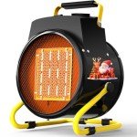 Portable Electric Outdoor Heater with 3 Heat Modes
