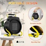 Portable Electric Outdoor Heater with 3 Heat Modes