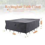 Extra Large Waterproof Patio Furniture Set Cover