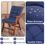 Tufted Rocking Chair Cushions for Patio Furniture