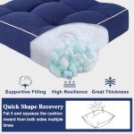 Tufted Rocking Chair Cushions for Patio Furniture