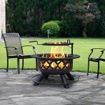 Bali Outdoors 32" Wood Burning Fire Pit