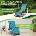 XXL Zero Gravity Recliner Chair with Footrest