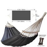 GOCAN Extra Large Double Hammock for Patio & Garden