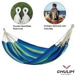 Extra Large Brazilian Double Hammock with Straps
