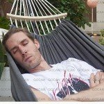 GOCAN Extra Large Double Hammock for Patio & Garden