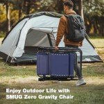SMUG Folding Zero Gravity Lounge Chairs - Set of 2