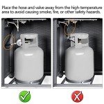 Yaheetech 28" 50,000 BTU Propane Fire Pit Table