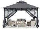 ABCCANOPY 10x12 Outdoor Patio Steel Gazebo