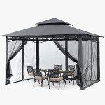 ABCCANOPY 10x12 Outdoor Patio Steel Gazebo