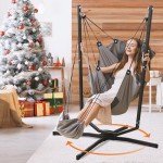MICEPLAY 360° Swivel Hammock Chair with Stand