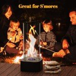 OGERY Tornado Portable Ethanol Fire Table