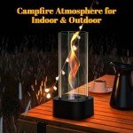 OGERY Tornado Portable Ethanol Fire Table