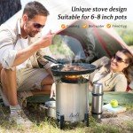 BALI OUTDOORS Portable Smokeless Tabletop Fire Pit