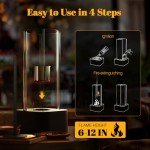 OGERY Tornado Portable Ethanol Fire Table