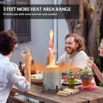 BALI OUTDOORS Portable Smokeless Tabletop Fire Pit