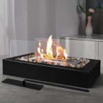 Portable Mini Tabletop Fire Pit for Outdoor Use