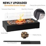 Portable Mini Tabletop Fire Pit for Outdoor Use