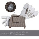 Grand Patio Indoor/Outdoor Recliner with Flip Table