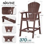 Navine Set of 2 Tall Adirondack Chairs