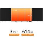 Portable 31.5" Outdoor Gas Griddle with 3 Burners