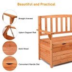 Outvita Waterproof Outdoor Storage Bench with Seating