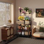 Elevated Planter Box with Trellis for Patio
