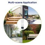 LINEX Raised Garden Bed with Trellis and Wheels