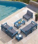 7-Piece Outdoor Patio Sectional Sofa Set