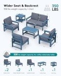 7-Piece Outdoor Patio Sectional Sofa Set
