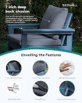 7-Piece Outdoor Patio Sectional Sofa Set
