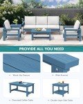 7-Piece Outdoor Patio Sectional Sofa Set