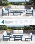 7-Piece Outdoor Patio Sectional Sofa Set